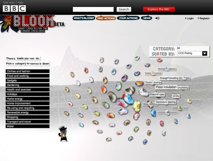 BBC Climate Change: Bloom,  | International Design Awards Winners